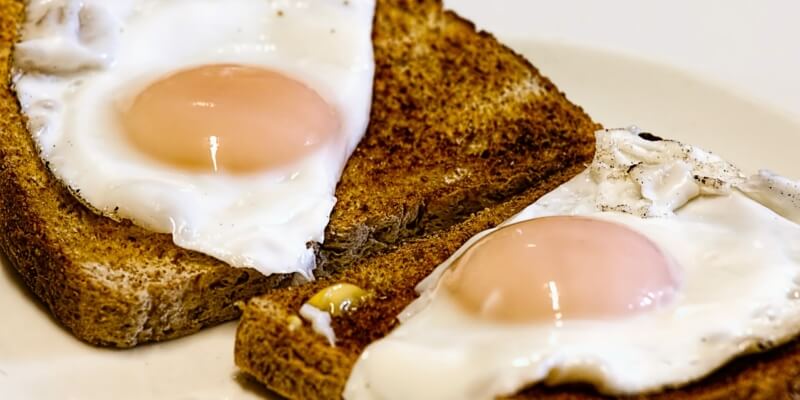 vajíčková diéta toast vajcia